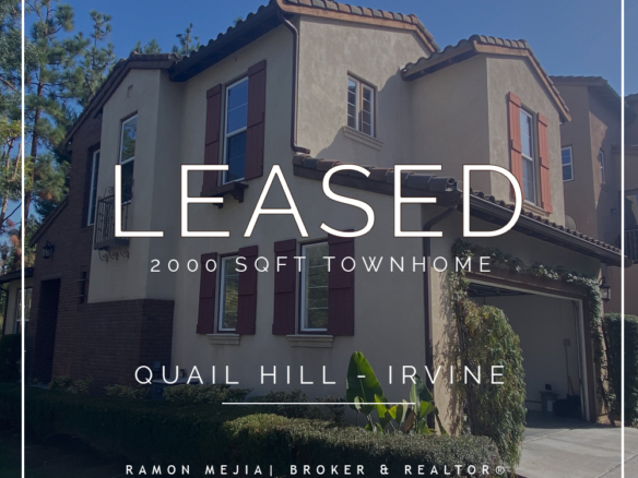 Leased REAL ESTATE HOME