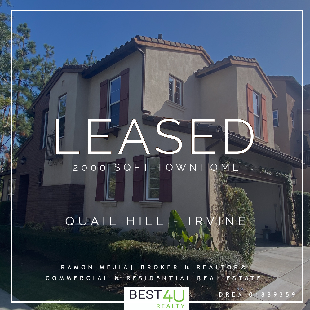 Leased REAL ESTATE HOME